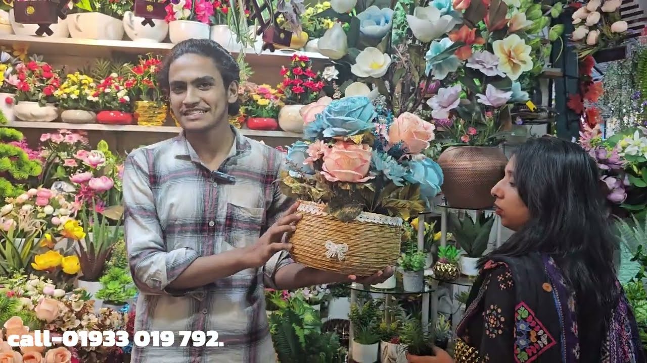 ৫০ টাকা হতে লাক্সারি চায়না ফুলের কালেকশন | Artificial flowers price bd |