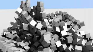 Falling cubes