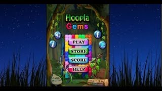 Matching Game Hoopla Gems iPad App Review Video screenshot 3