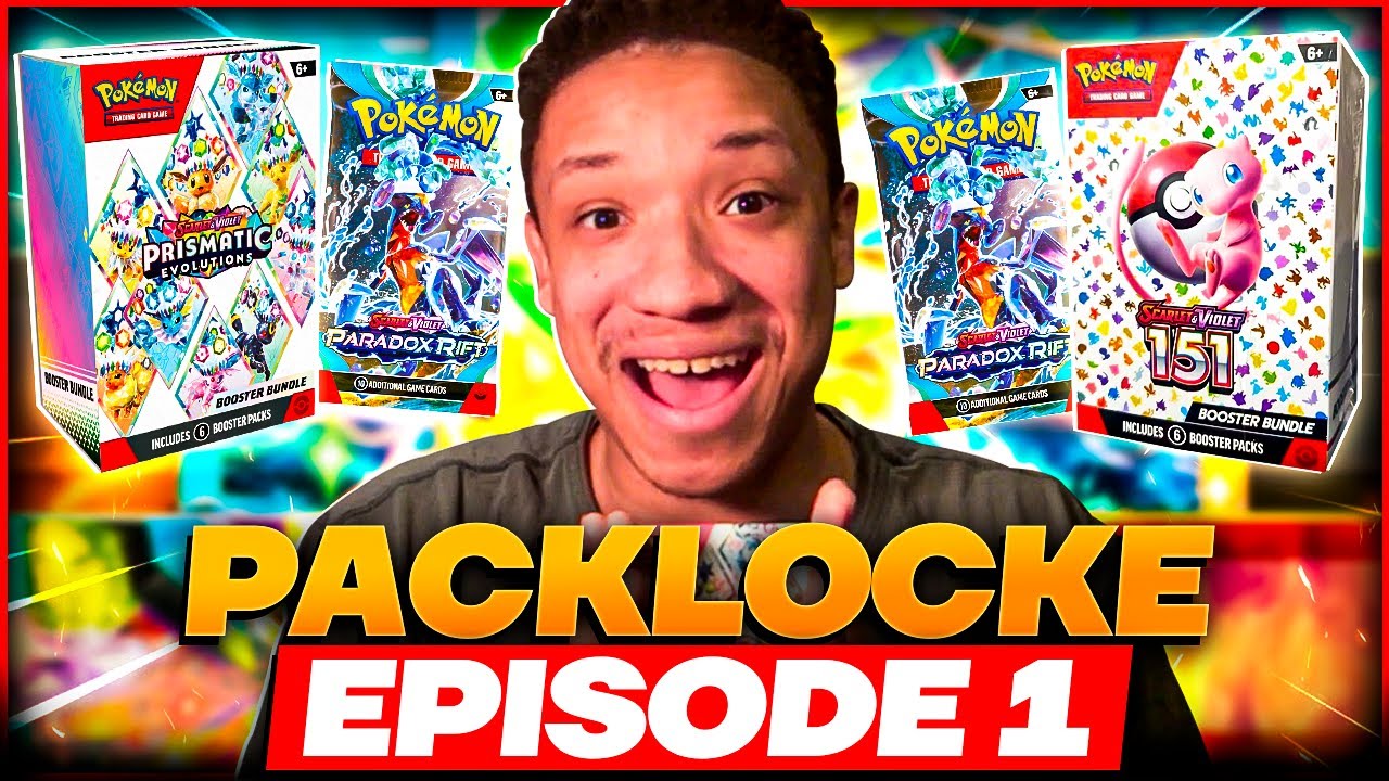 I HAVE TO GET 70$ WORTH OF CARDS OR THE SERIES ENDS - Pokemon PackLocke Episode 1