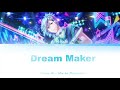 Dream Maker - Mikaze Ai (Uta no Prince-sama) &bull; Color coded lyrics Kan/Rom/Eng