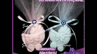 KÜÇÜK PUSETLİ KOKULU TAŞ - BEBEK ŞEKERİ - BEBEK SÜSÜ - MAGNET