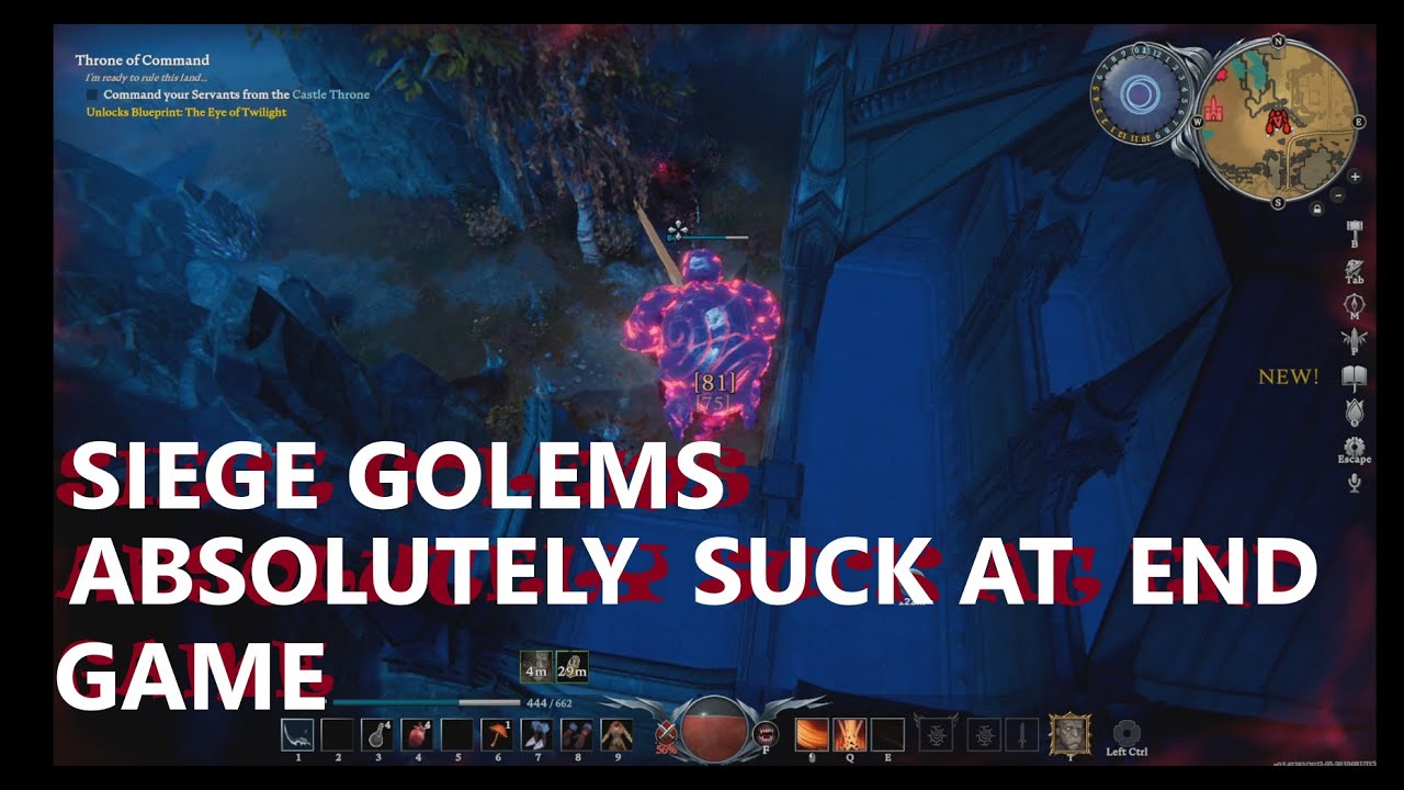 V Rising Siege Golems Are Awful But Not in the Way that you Think They Are  Please Buff Them SLS