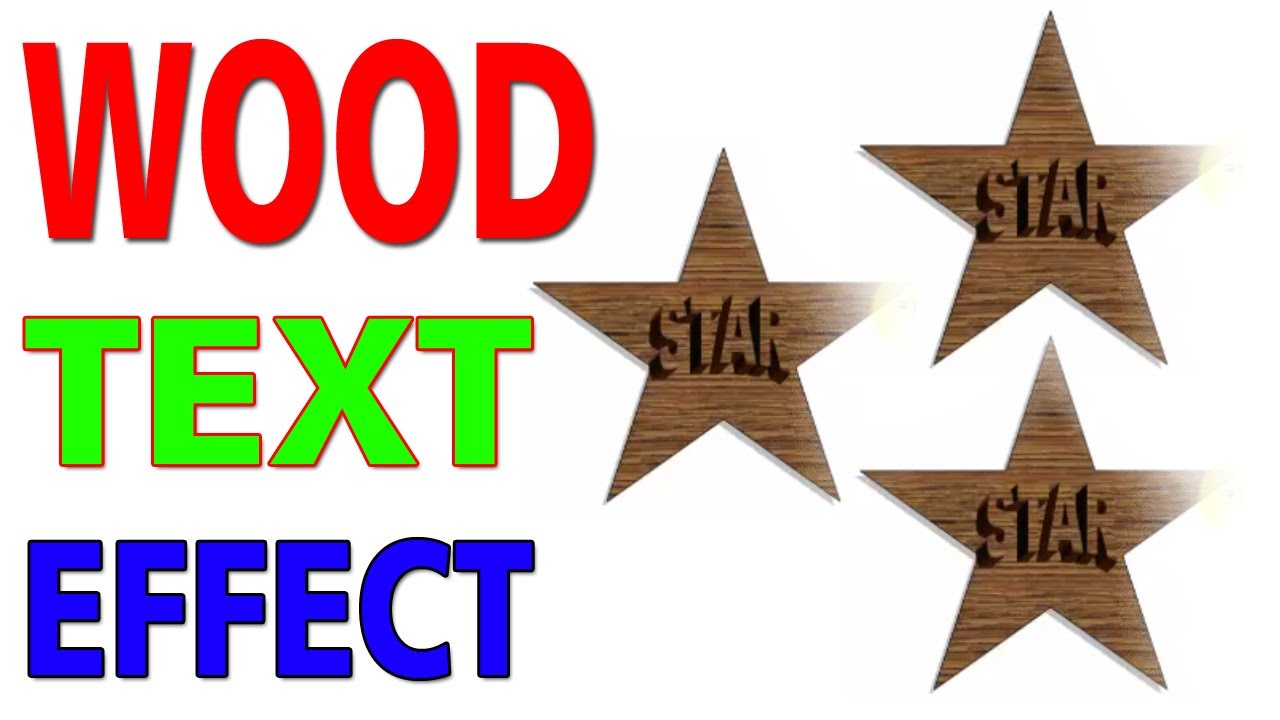 Wood text effect in Microsoft Word | Wood Text Effect 2020 | By ...
