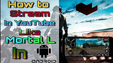 How to stream like mortal by android and ioS|Mortal|dynamo gaming|