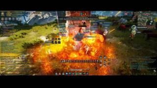 BDO Node War 6/11/17 60 Wizard Shadowcasters vs NqpZ vs BasilicaCorps vs Graveyardshift
