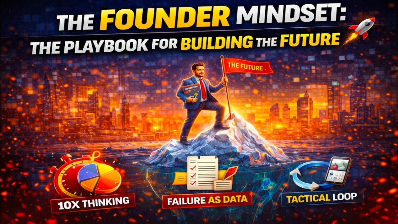 The Founder Mindset: The Playbook for Building the Future 🚀