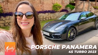 Acelerando o Porsche Panamera Turbo S E-Hybrid 4.0 V8 2023 | Canal Michelle J