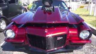 OBX Rod and Custom Festival 1970 Camaro Z28 Blown Pro Street @ Millers Dreamgoatinc Hot Rods and Mus