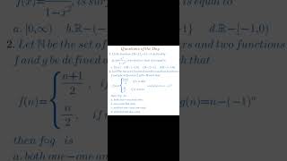 QOD 08/02/2026 ssc psc assistant teacher emrs kvs nvs pgt maths
