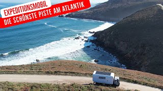 Die schönste Offroad Piste  am Atlantik im Expeditionsmobil/Allrad Wohnmobil in Nord Spanien