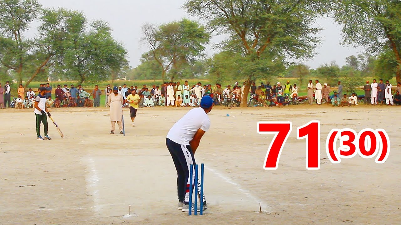 Tamour Mirza 71 Runs Need 30 Balls Best Match In Cricket History ...