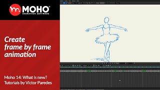 Moho 14 Tutorials: Create frame by frame animation