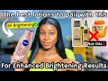 How to make your brightening lotion work better💯 Body lotions combos for enhanced skin brightening
