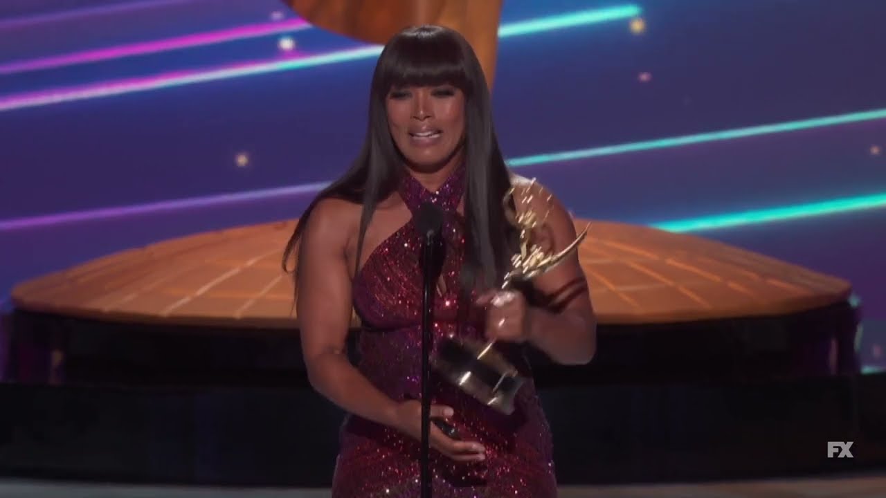 Angela Bassett wins her first Emmy for Outstanding Narrator in "QUEENS" (2024)