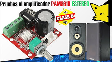 👉Modulo Amplificador🔈 l ¿10W+10W ESTEREO? l PAM8610 l 👉¡LO REVISAMOS A FONDO!😎