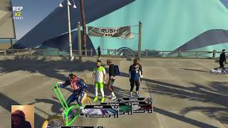 Cyber plays NBA 2K21 1v1 rush event DESTROYING ANKLES!!!