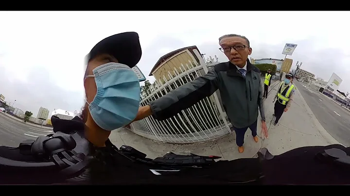 Furry Potato attacked ! Pepper Sprays eem !!