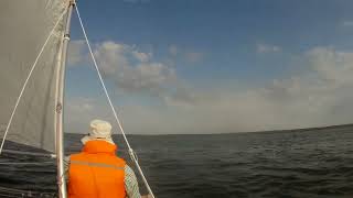 Байдарка під вітрилом (Kayak sailing) 2021