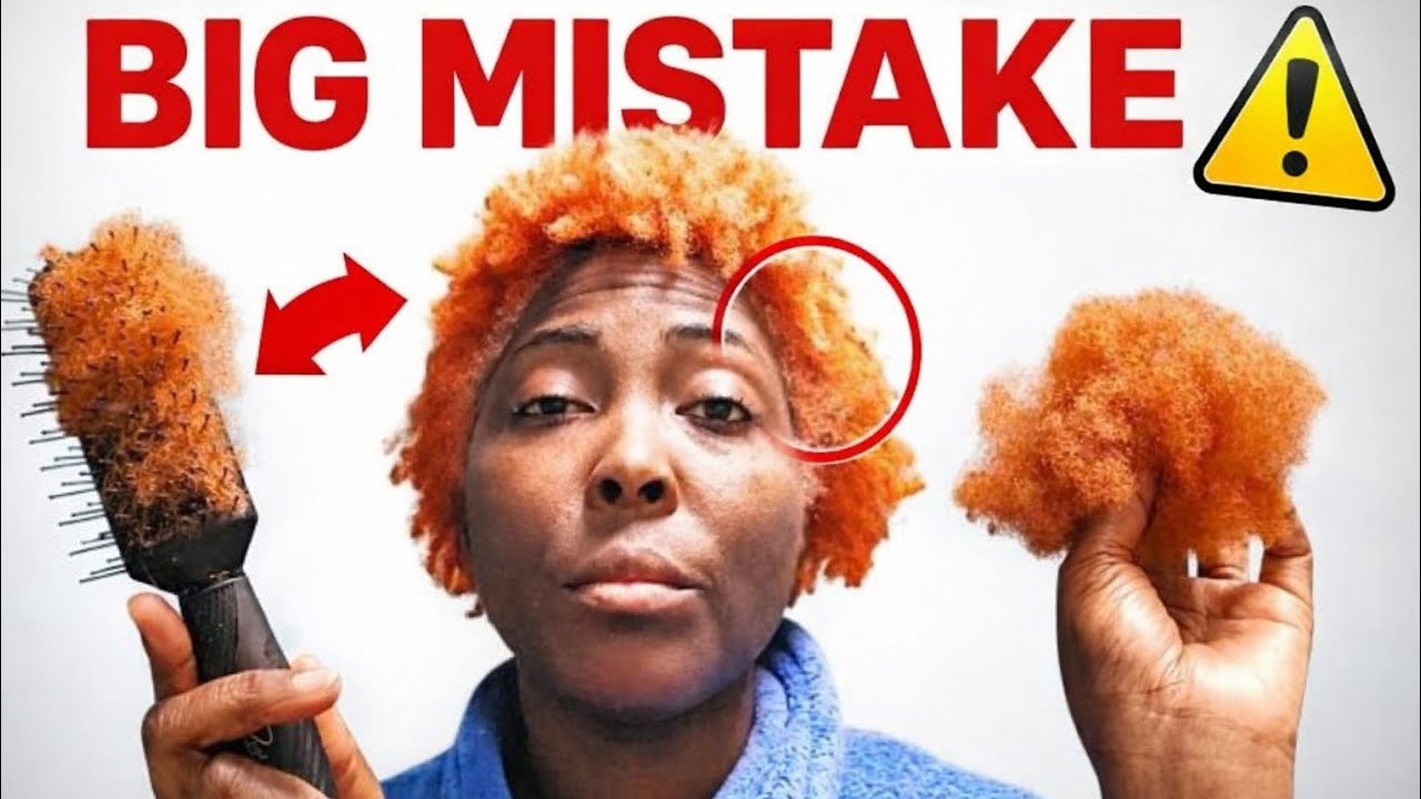 Как я повредила свои натуральные волосы типа 4C, нося их на улице