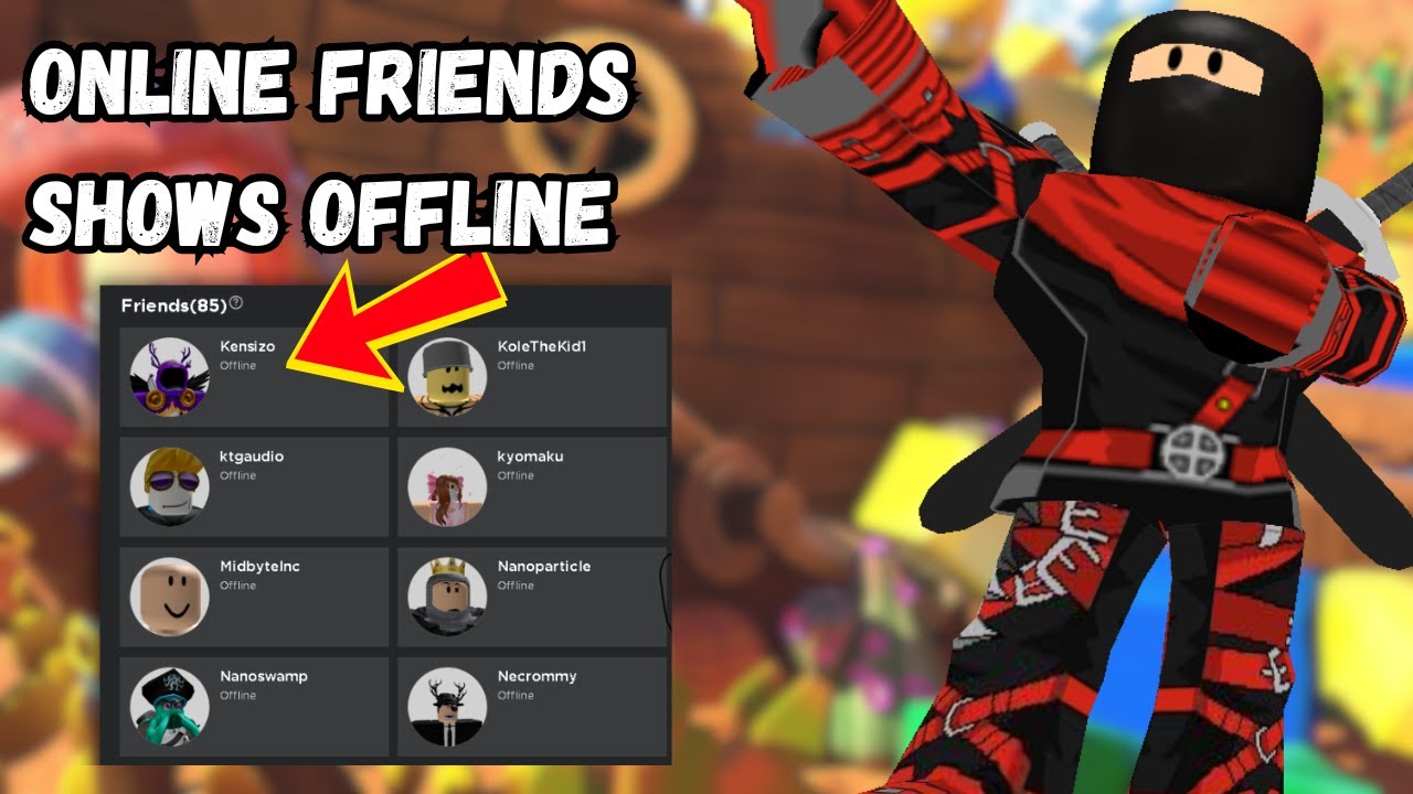 How To Fix Friends List Not Showing Online in Roblox (2025)