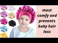 how to make a satin bonnet without elastic for a baby girl