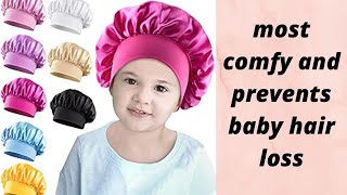 how to make a satin bonnet without elastic for a baby girl