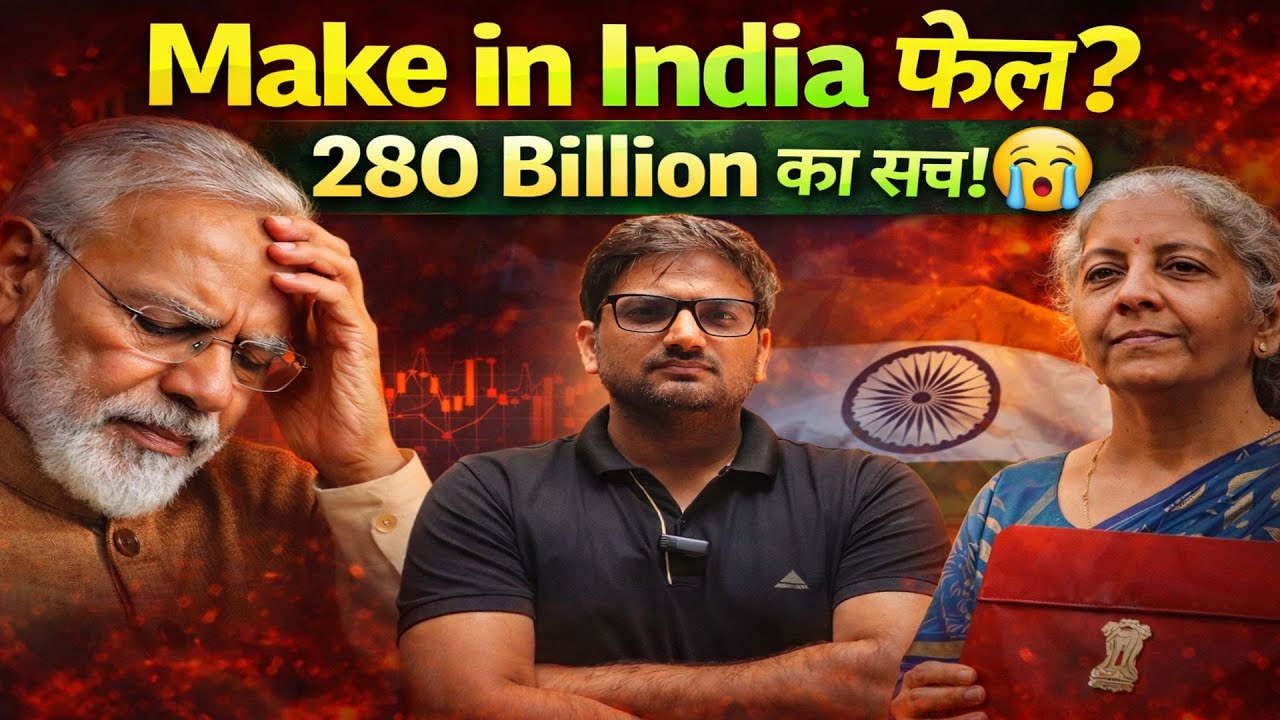 Make in India & PLI Failed? | Manufacturing Reality Check | Data Explained