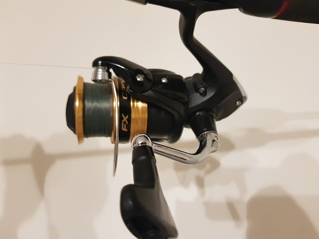 Fishing with Shimano FX C3000 reel 