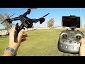 Visuo XS812 (XS-812W) GPS FPV Camera Drone Flight Test Review