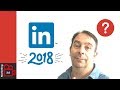Una cuenta LinkedIn en 2018 [Curso estrategias para medios sociales]