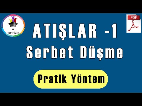 Atışlar -1 | Serbest Düşme Konu ve Soru | PDF | AYT Fizik