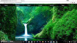 How to Create Transparent Drop Down Navigation Menu with CSS and HTML Part 1