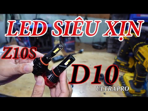Video ĐÈN LED D10 SIÊU SÁNG CHUYÊN DÀNH CHO XE OTO @đèn xe... - youtube