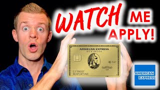 *WATCH ME APPLY* Amex Business Gold Card! (American Express Business Card Application) screenshot 2