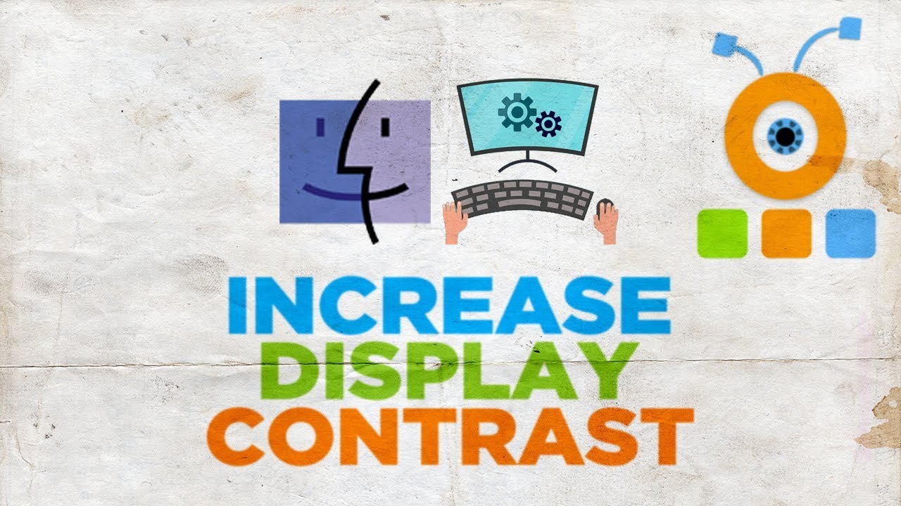 How to Increase Display Contrast on macOS - YouTube