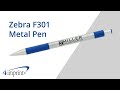 Zebra F301 Metal Pen by 4imprint