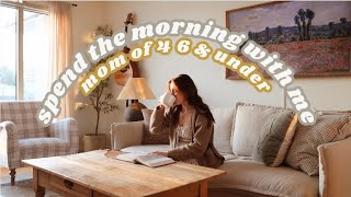 Homeschool, Scratch Cooking, and Chores // Realistic Morning as a Busy Mom of 4 @LoeppkysLife