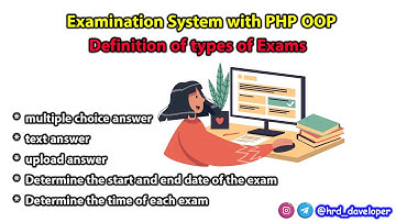 examination system whit PHP PDO OOP 2022