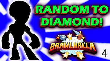 Random to DIAMOND! #4 • 2159 ELO Opponent!? • Brawlhalla Gameplay