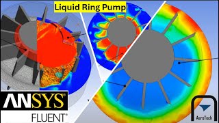 [CFD] Sliding mesh and VOF approach for Liquid Ring Pump  (ANSYS Fluent 2022R2)