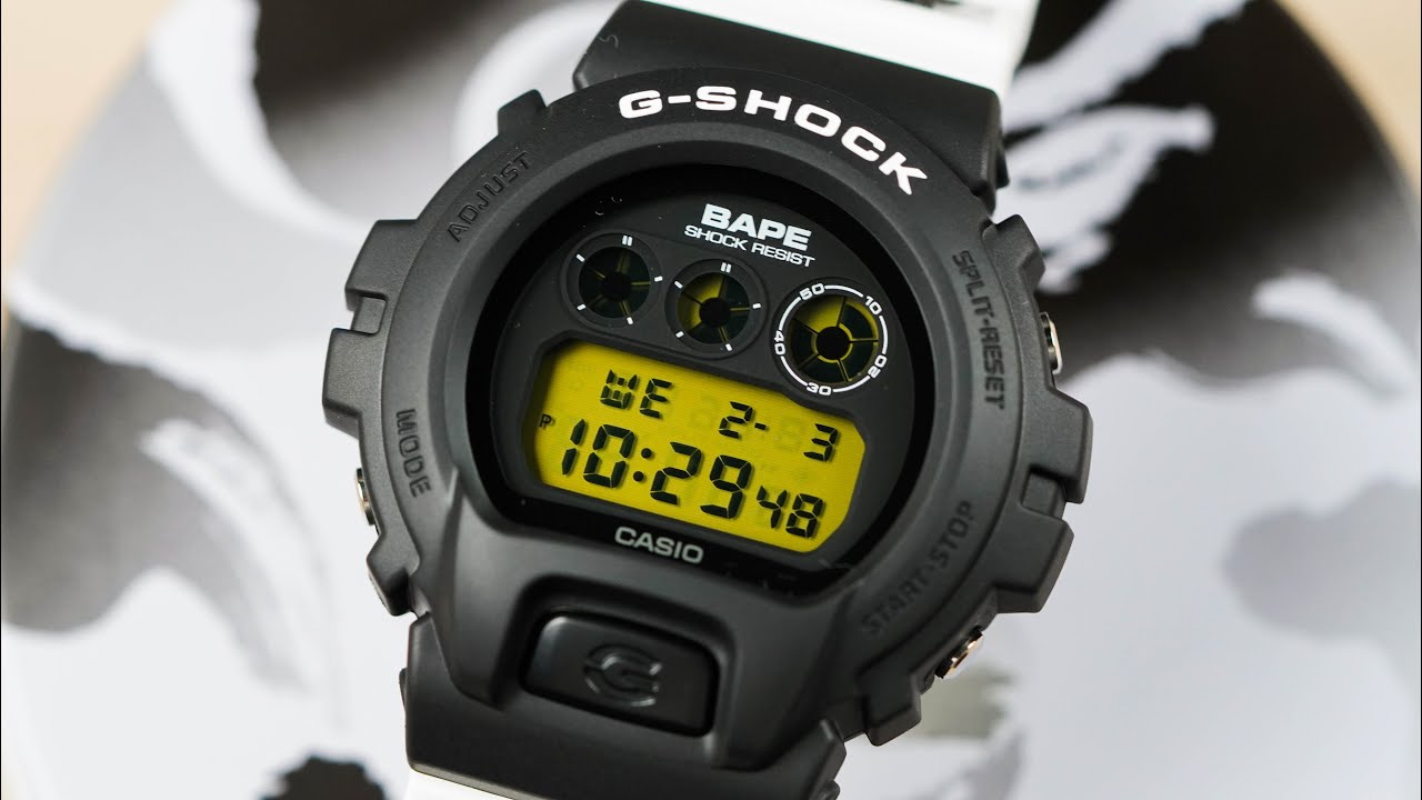 G-SHOCK DW-6900 A BATHING APE