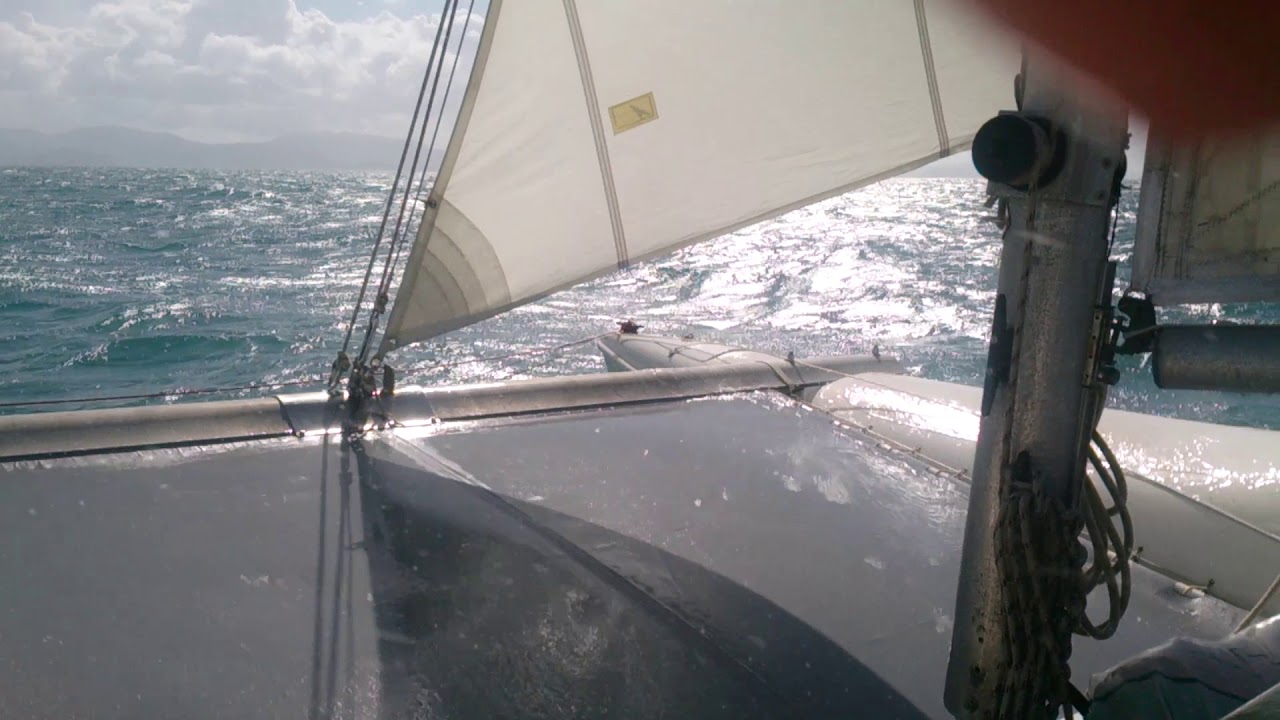 Seawind 24 "Mango Express" fast(ish) sail YouTube