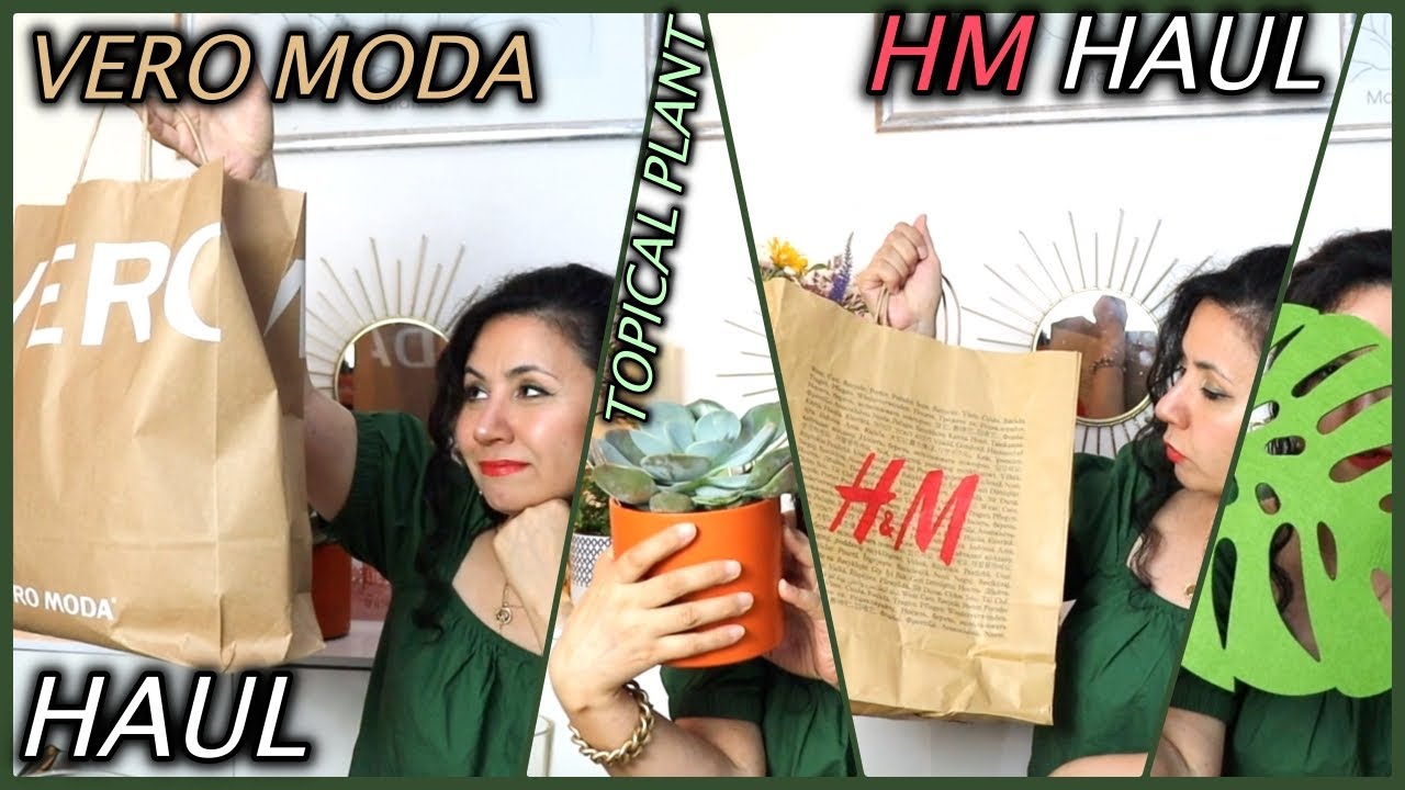 НМ HAUL , VERO MODA, ПОКУПКИ, КОМНАТНЫЕ РАСТЕНИЯ 😍🛍🌿