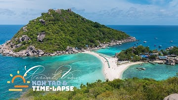 Discover the Hidden Gems of Thailand: 4K Aerial Views of Koh Tao & Koh Nang Yuan