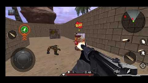 Fps commando secret mission #1 Android gameplay