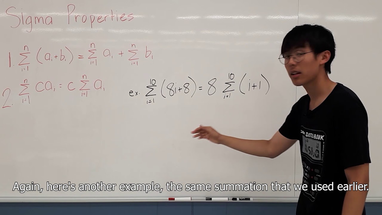 Sigma and Product Notation - David Pham
