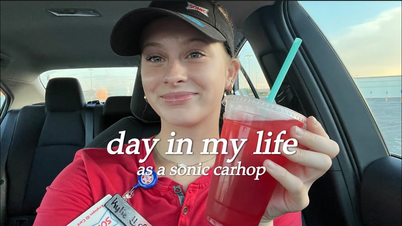 day in the life of a sonic carhop YouTube