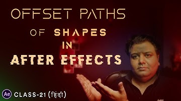 What is Offset Path in After Effects ? Class-21