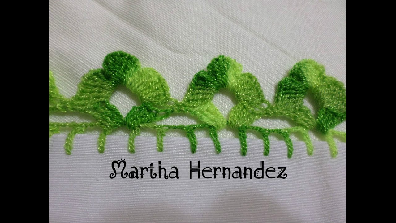 Tutorial Orilla Tejida en Gancho # 51